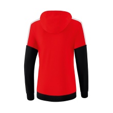 Erima Hoodie Squad (Cotton Touch) Red/Black Women